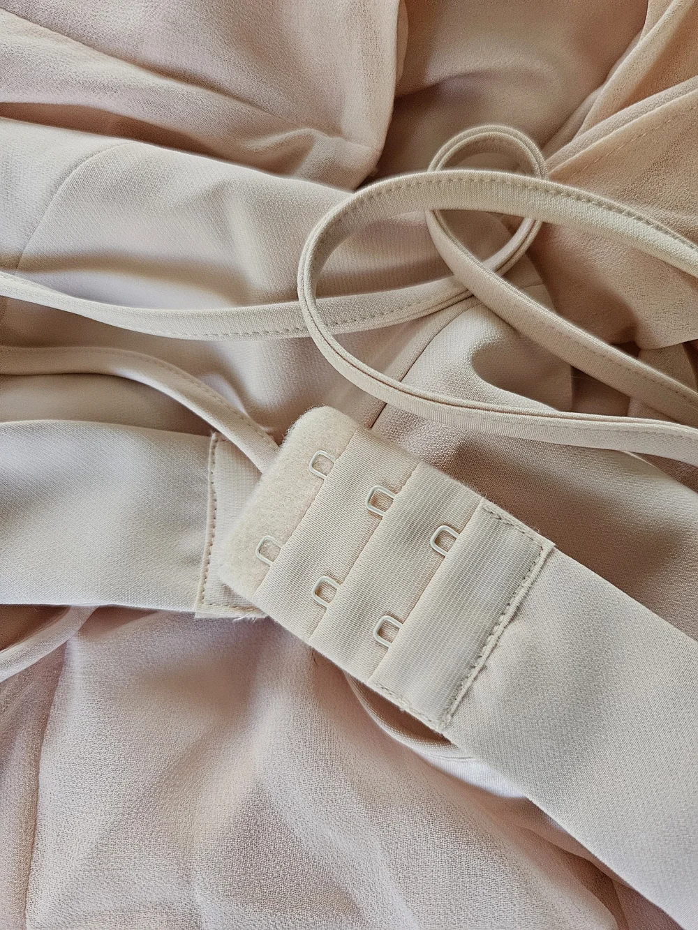 bebe Blush Pink Cutout Ruffle Maxi Dress - Picture 10 of 10